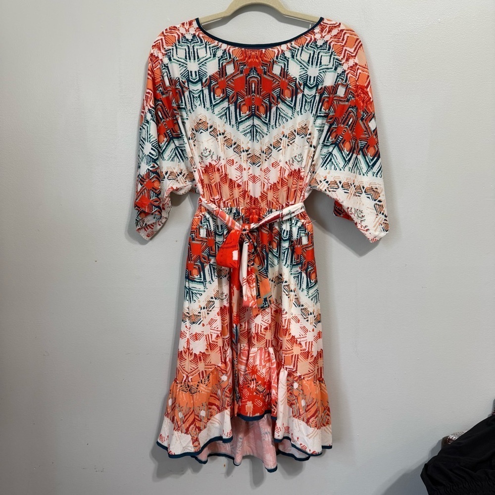 Jealous Tomato NWT Colorful Aztec Geometric Print Mini Dress Size Small